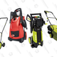 Gas and Electric Pressure Washers on Sale Today | Lowes
Up to 20% off Select Electric Outdoor Power Equipment | Home Depot
Sun Joe SPX3001 2030 PSI 1.76 GPM 14.5 AMP Electric Pressure Washer with Hose Reeln | $116 | Amazon